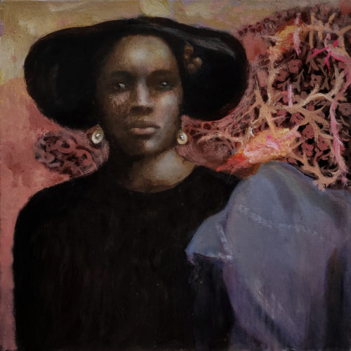 ​Pierre Halé, canvas-panel oil painting