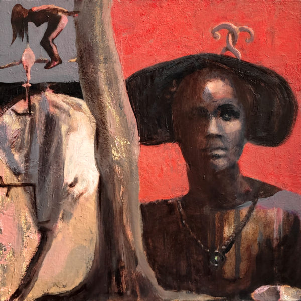 Pierre Halé, oil painting, Untitled I