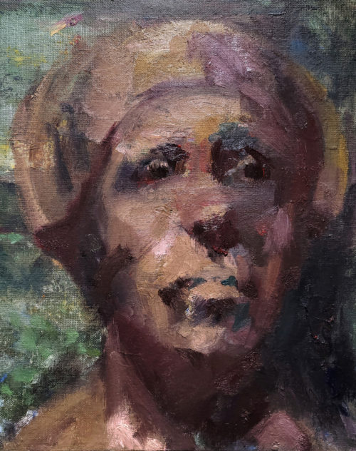 Oil painting by Pierre HALE